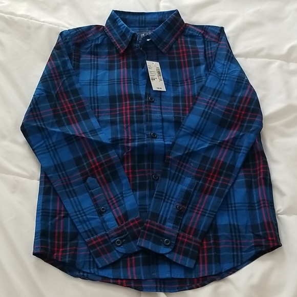 Checkered Children's Place shirt